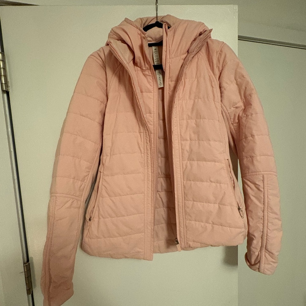 Lululemon Blush Pink Running Jacket